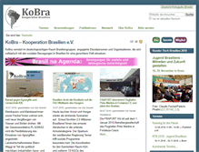 Tablet Screenshot of kooperation-brasilien.org